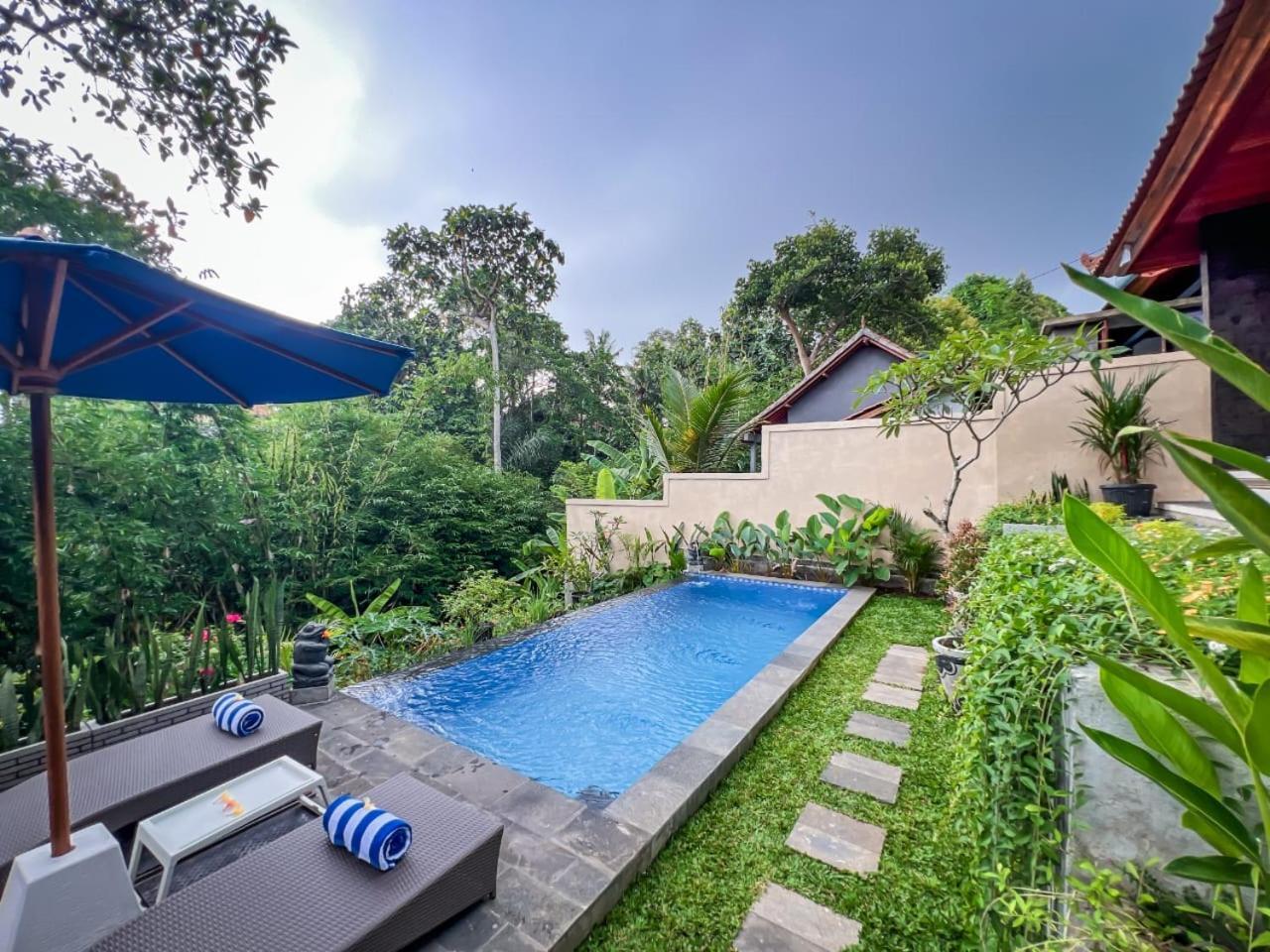 Aris House Private Pool Villa Ubud  Exterior photo
